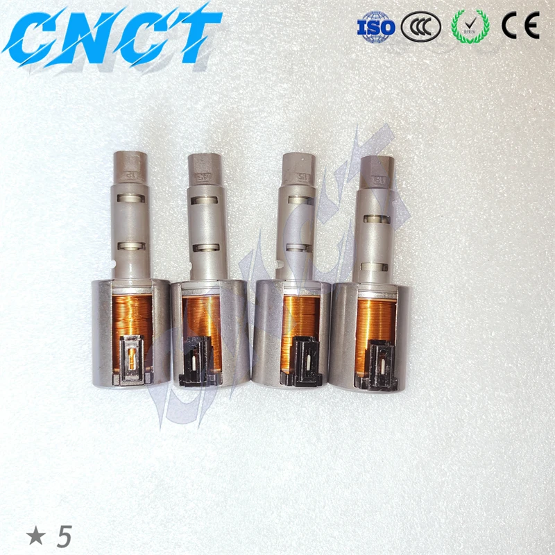 

5Pcs CVT RE0F11A JF015E JF015 Automatic Transmission Valve Body Solenoid Kit Auto Parts For Nissan Tiida Sylphy Sentra Sunny