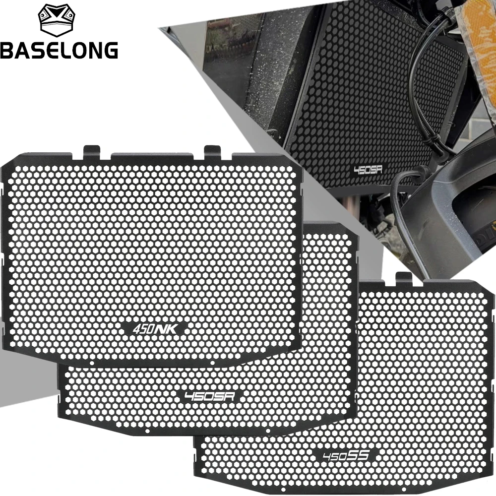 

FOR CFMOTO CF450NK CF 450NK 450SR 450SS 450 NK SR SS 2023-2024-2025-2026 Motorcycle CNC Aluminum Radiator Guard Grille Covers