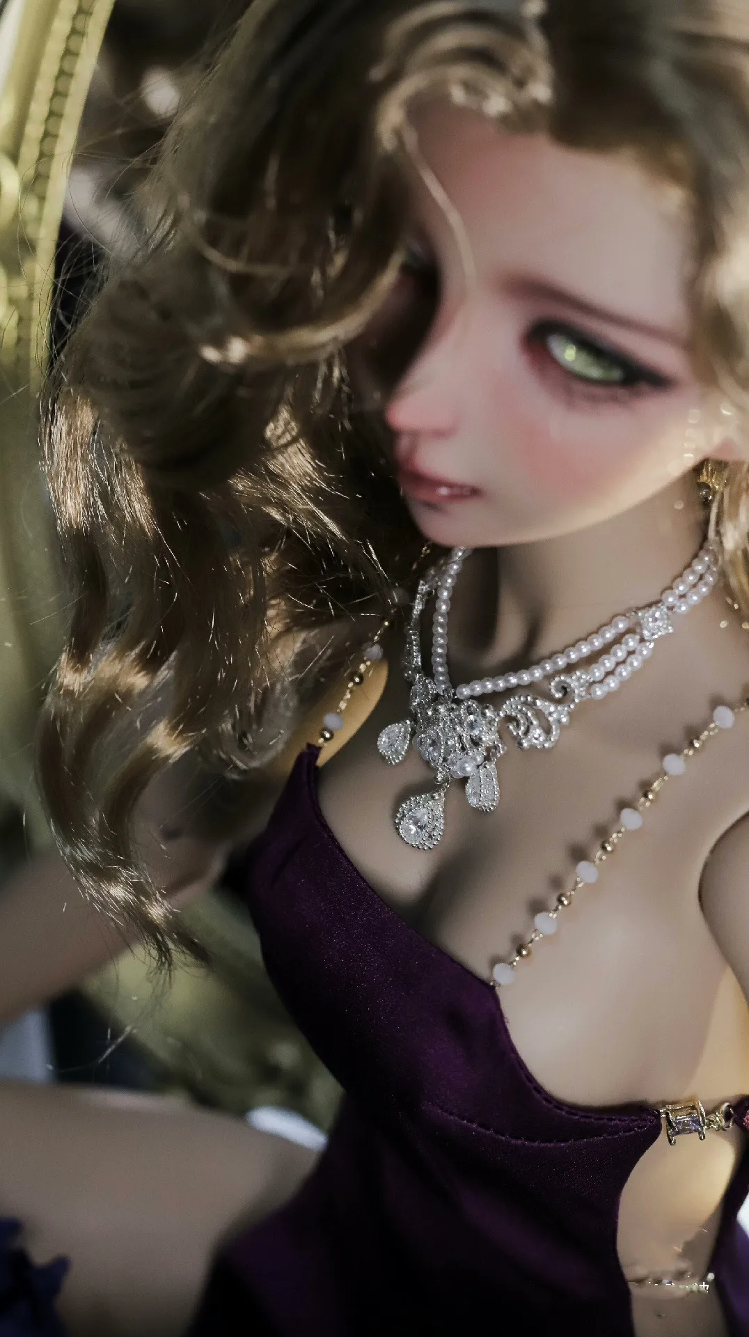 High-End Doll Accessories 1/3 BJD Pearl Necklace Jewelry