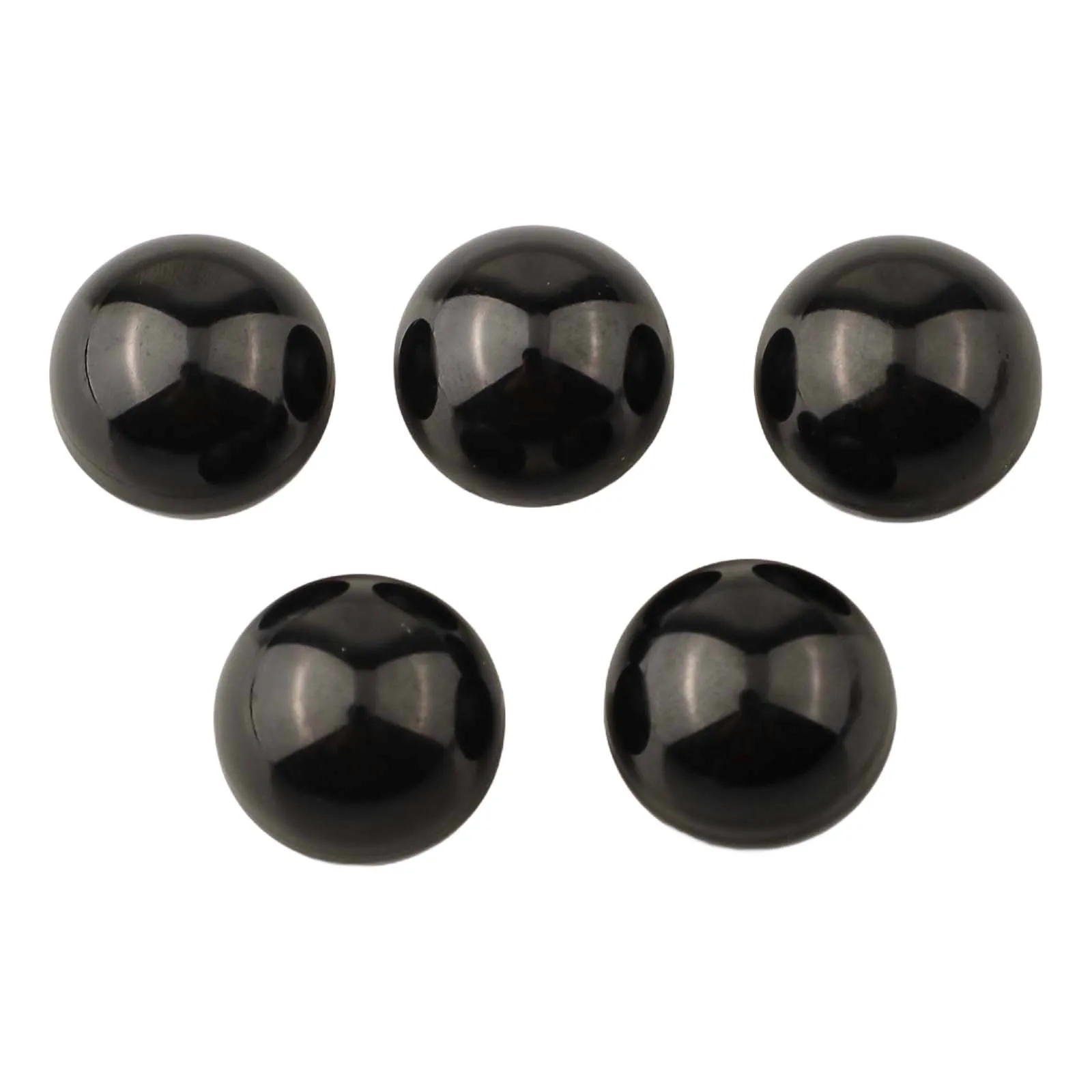 Black Bakelite Knob Bakelite Lever Knob For Machine Tools Easy Installation Excellent Insulation Female Thread Copper Nut