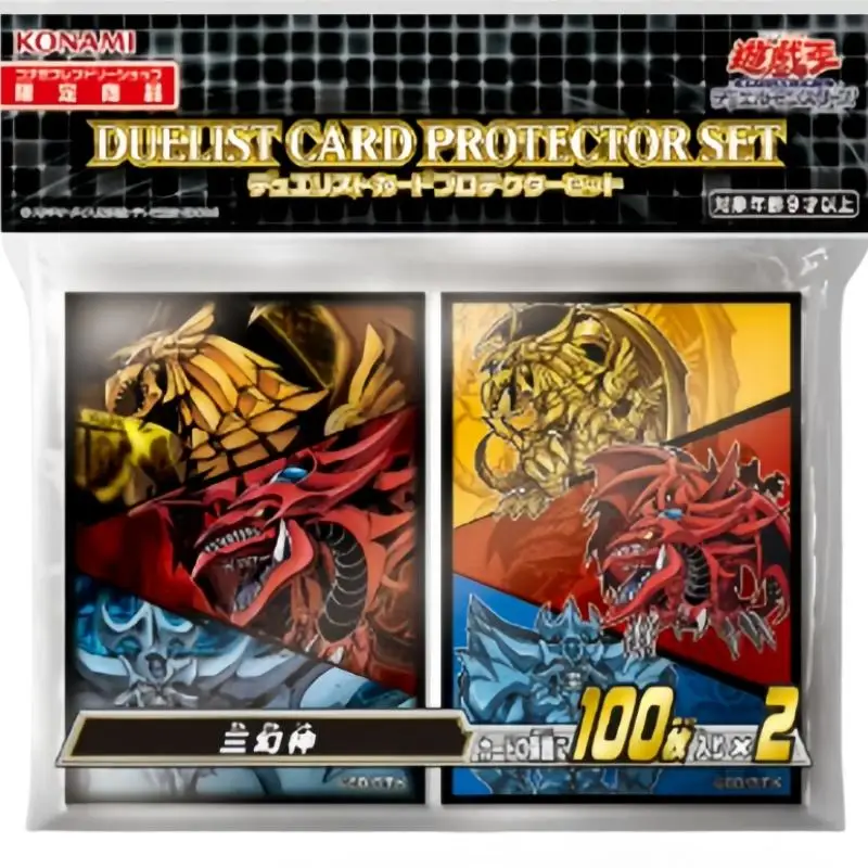 Yu-Gi-Oh Card cover Egyptian God Traptrix KC Blue-Eyes Ultimate Dragon TCG Protection Sleeve Anime Collection Action Toy Figures