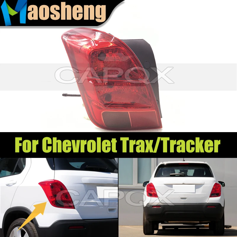 

Задний бампер, задний фонарь без лампочек для Chevrolet Trax/Tracker 2014 2015 2016, стоп-сигнал, задние фонари, задний фонарь