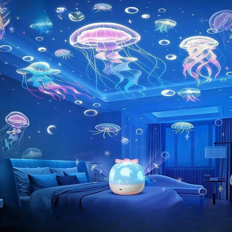 Starry sky projector night light bedroom light sleep gypsy