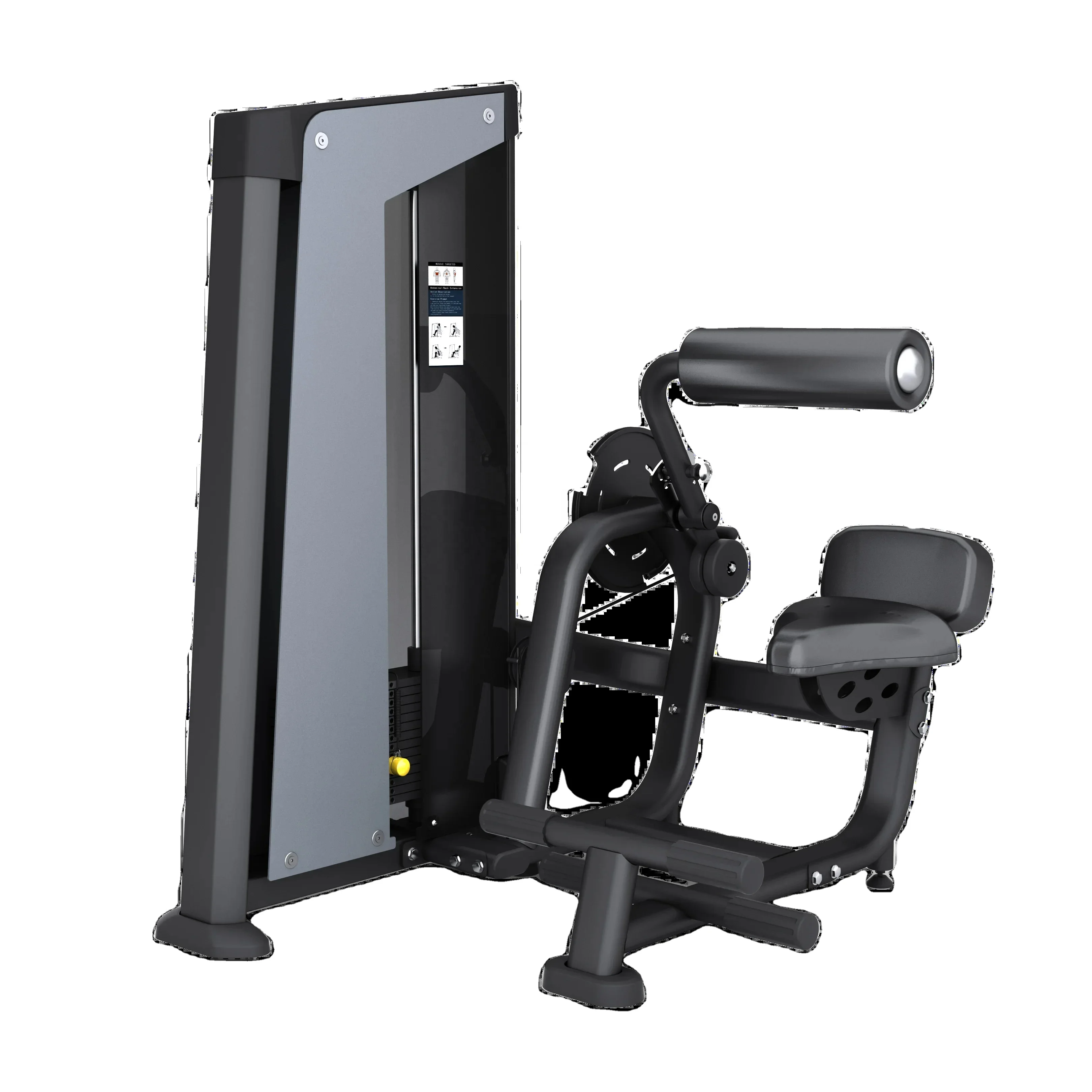 Fitness FITNESS -FH85B Commercial Gym Fitness Equipment Back Extension Machine Abdominal Trainer Exercise