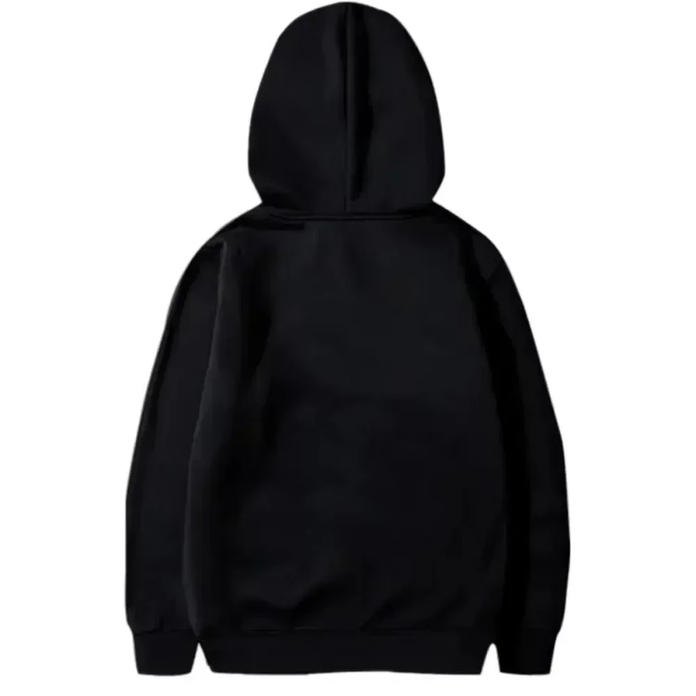 Spring Autumn Men Fashion Hoodie MONKEY D LUFFY Clothing Casual Hooded Solid Color Streetwear Male Cartoon One Piece Pullover