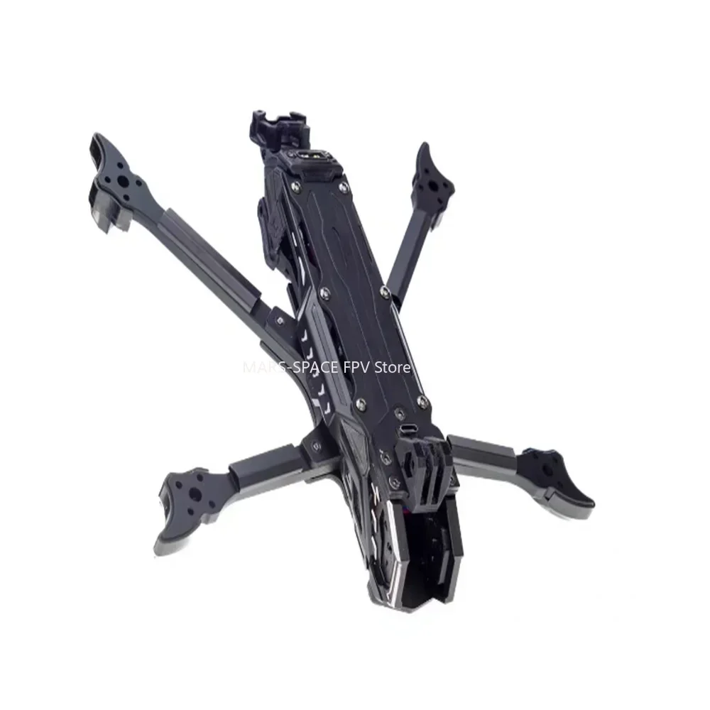 TJRC J5V2 telaio quadricottero trasmissione video O4pro adatta per fotografia aerea volante con cornice da 5 pollici colorata