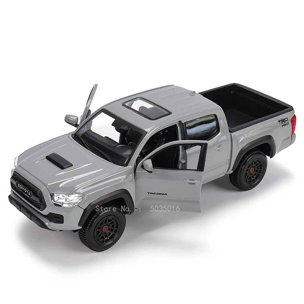 Maisto 1:27 2023 Toyota Tacoma TRD Pro car model die-casting static precision model collection gift toy tide play