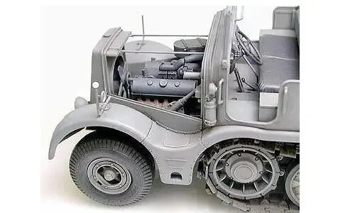 Tamiya-Kit de modelo 35239 1/35 WWII alemán, 18 toneladas, pesado, Media pista Sd.Kfz.9 Femo, modelo de construcción