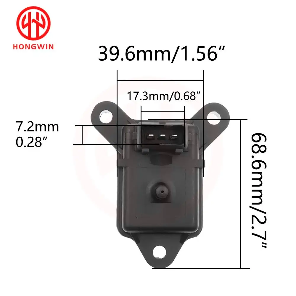 Colector de aire de admisión de mapa, Sensor de presión absoluta, Conector de 3 pines 46531222, 60814507, 60811067 para Fiat Panda Hatchback 1987-2004