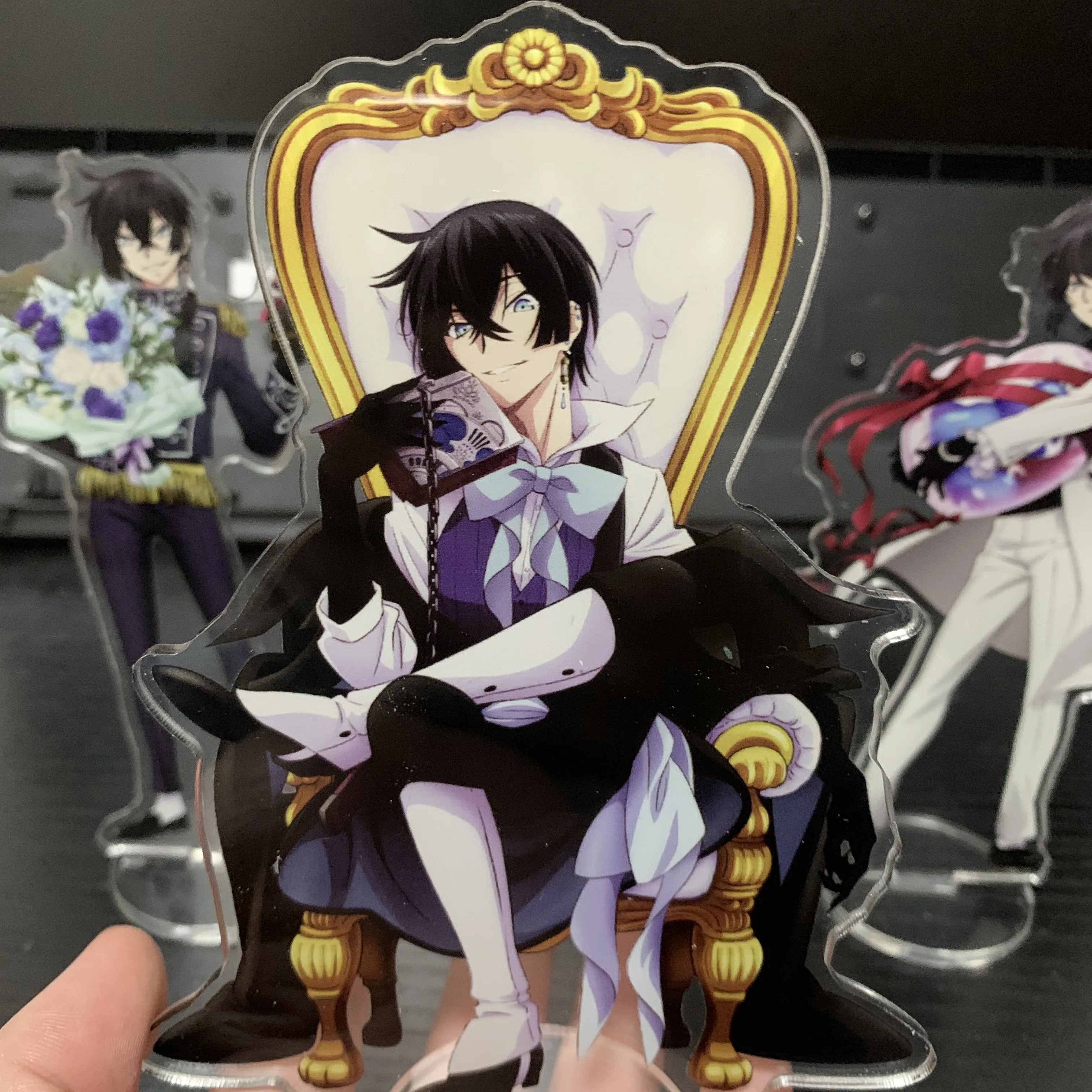 The Case Study of Vanitas Anime Figure Vanitas Acrylic Stands Jeanne Character Model Plate Desk Decor Standing Sign Fans Props