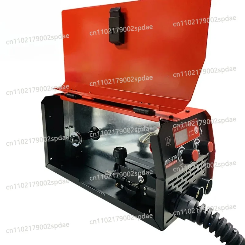220V Portable Gasless MIG Welder Integrated CO2 Shielded Welding Machine For Household Metal Repair Use