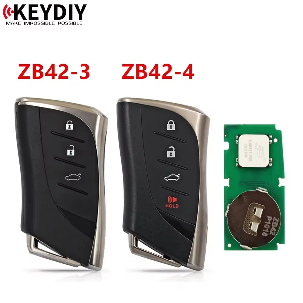 KEYDIY KD Smart Key ZB Piloty ZB01/ZB02/ZB03/ZB16/ZB26/ZB32/ZB39/ZB42Multiple dla programatora kluczy KD-X2