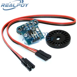 HC-020K Double Speed Measuring Sensor Module with Photoelectric Encoders Kit top For arduino