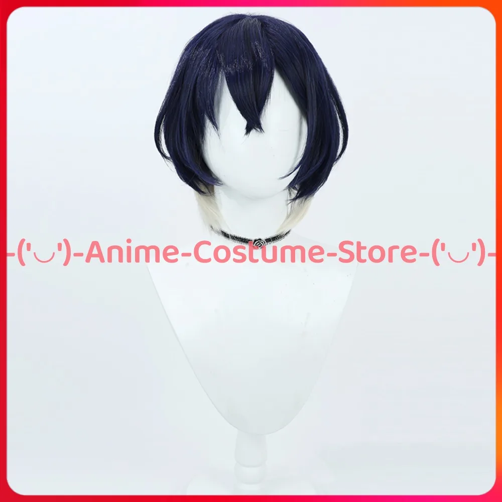 블루 아카이브 치히로 코스프레 가발 애니메이션 게임 캐릭터 할로윈 카니발 파티 의상 가발 내열성 합성 머리카락