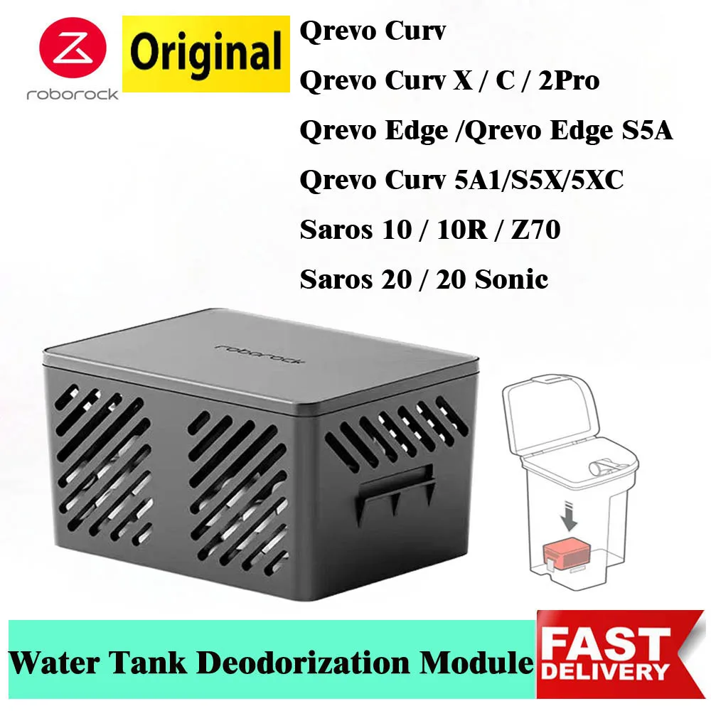 Original Deodorization Module For Roborock Saros Series/Qrevo Curv Series/Qrevo Edge Series Dirty Water Tank Silver Ion Module