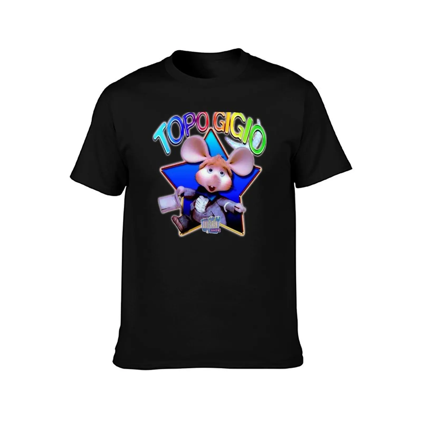 Topo Gigio! Ed Sullivan 60s - 70s Vintage tribute T-Shirt Casual Street Style Short Sleeve Tee T-Shirt