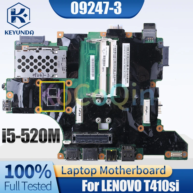 

09247-3 For LENOVO T410si Notebook Mainboard SLBU4 i5-520M 04W1903 Laptop Motherboard