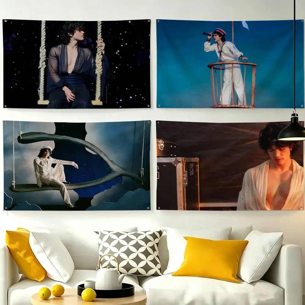 C-Conan G-Gray Wishbone  Flag Suitable For Party Club Outdoor Interior Wall Decoration Banner Fans Gift