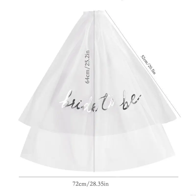 

Элегантная двухслойная свадебная вуаль с расческой для свадьбы и фотографии 964a