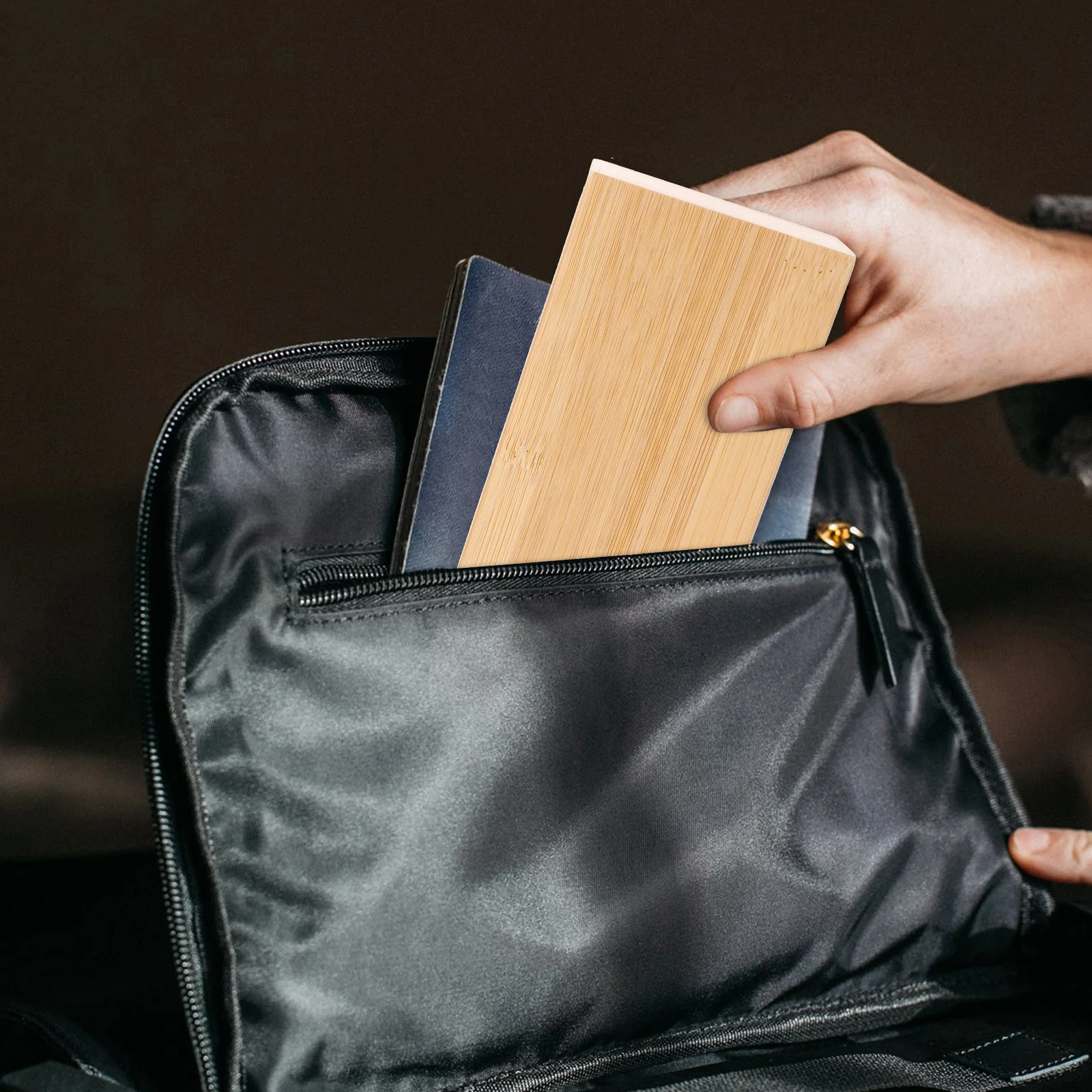 

1Pcs Vintage Bamboo Sunglasses Case Wooden Eyeglasses Storage Box Portable Lightweight Eco Friendly Eyeglass Holder for Travel