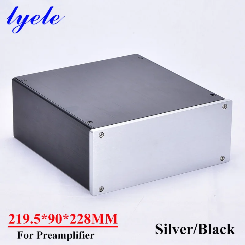 219.5*90*228mm Power Amplifier Chassis All Aluminum Can Be Used for Preamp Diy Auido Amplifier Shell