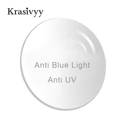 1.56 1.61 1.67 1.74 (+10.00~-10.00)  Anti Blue Ray Prescription Resin Aspheric Glasses Lens  Myopia Hyperopia Anti UV400 Lenses