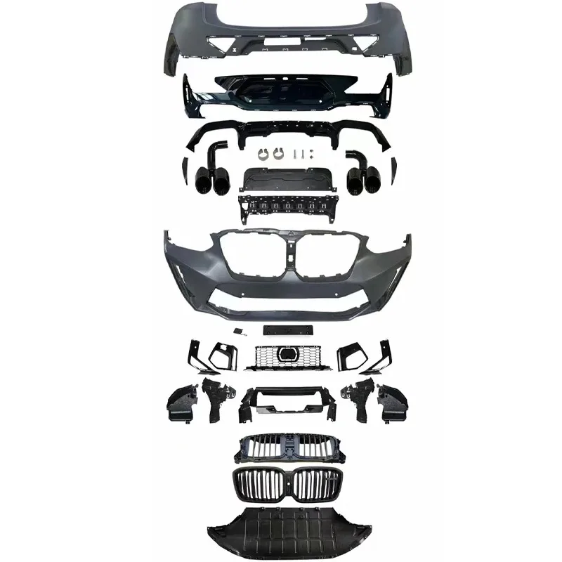 

X4 G02 Upgrade X4M F98 Body Kit Front Bumper RearDiffuser Exhaust Tips s G02 PRE 2018-2021