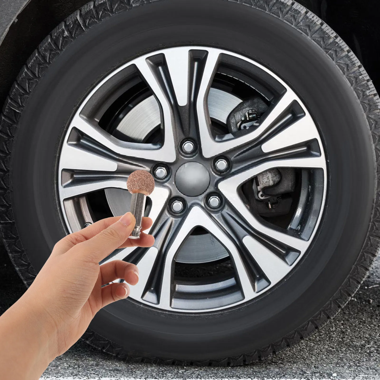 

Professional Buffer Wheel Quick Efficient Car Repair Grinding Head Durable Replacement Vehicle Tire Repair Tool Abrasive Buffer