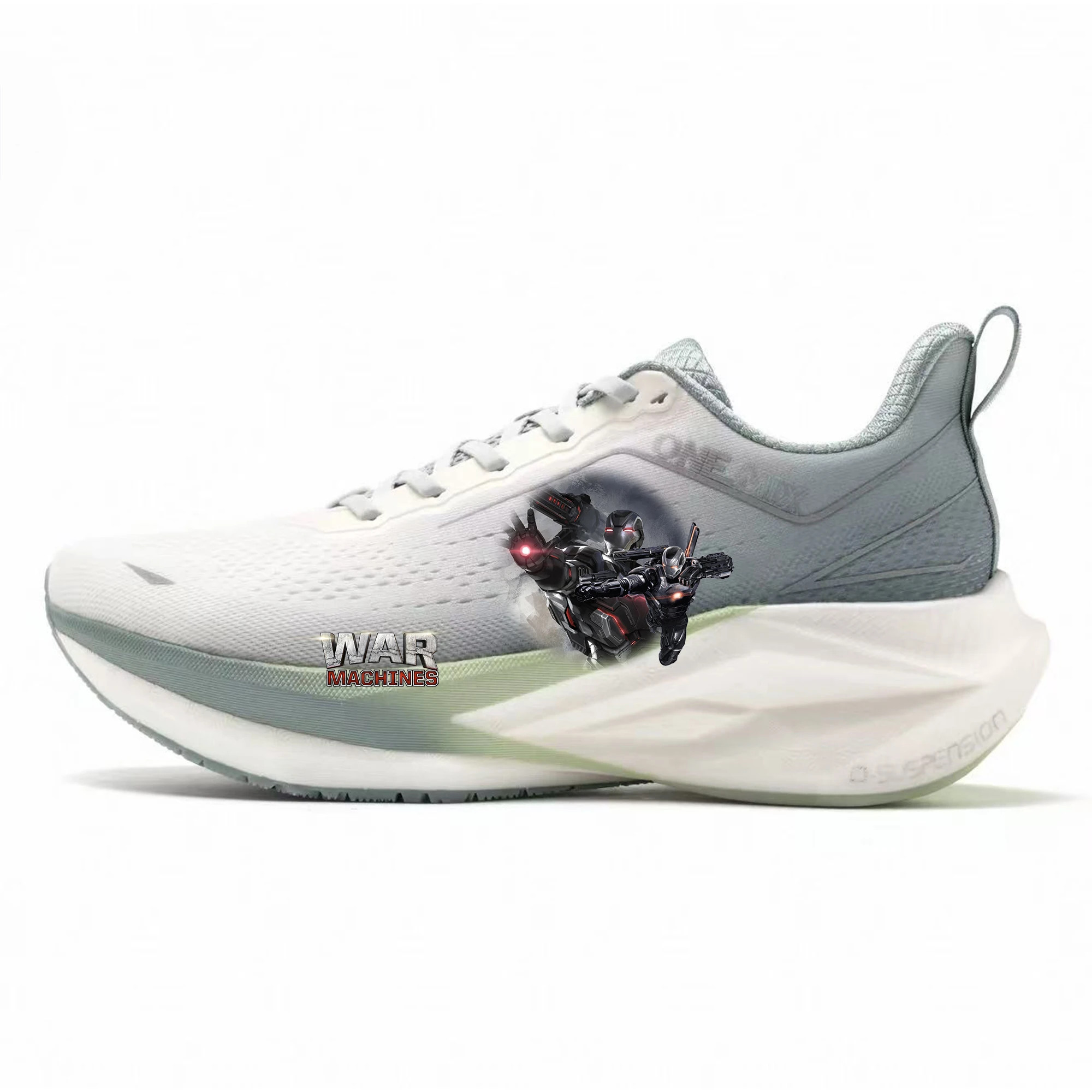 

ONEMIX Marvel War Machine Air Cushion Sports Shoes Men High Quality Outdoor Running Shoes Soft Soled Athletic Custom Sneakers