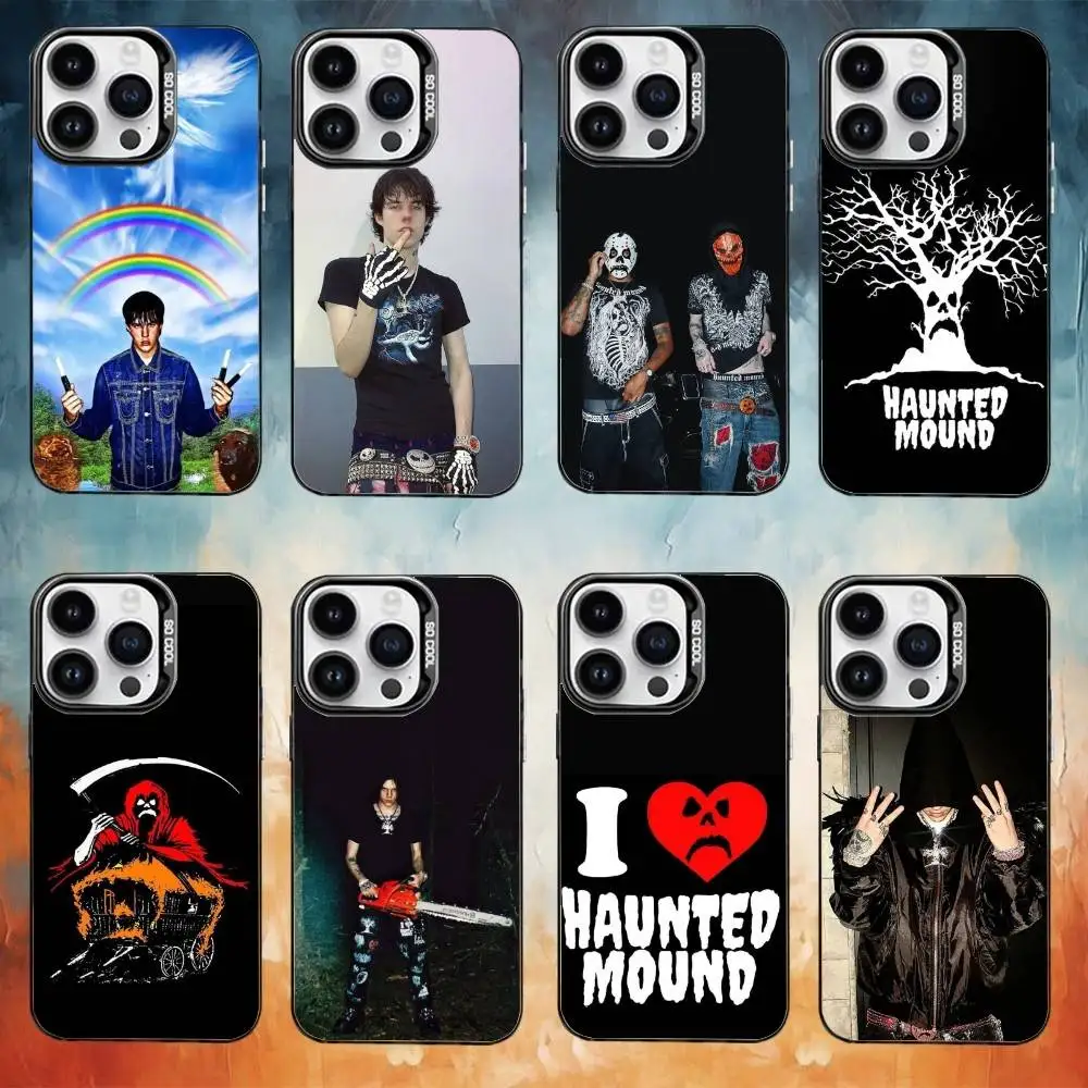 

S-Sematary H-Haunted Mound Phone Case For iPhone 17,16,15,14,13,12,11 Plus,Pro Max,XS,Colored silver phone case