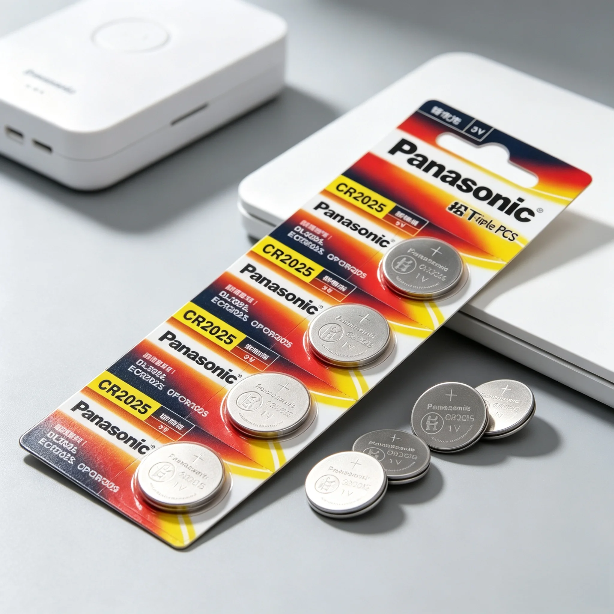 CR2025 3V Panasonic Lithium Button Cell 2-50PCS Compatible ECR2025 For Car Remote Watch Motherboard Weighing Scale