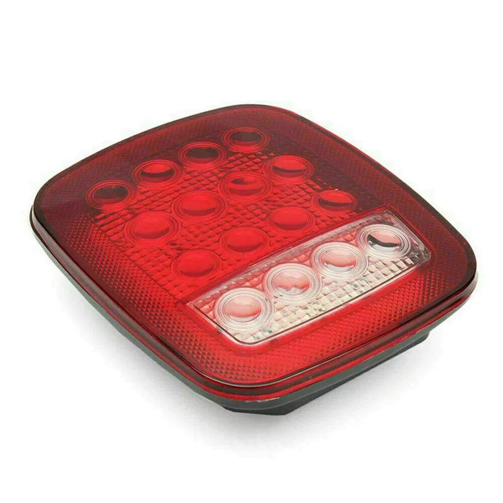 

12V 16 LED Truck Lamp LED Tail Lights for Jeep Wrangler TJ YJ CJ Universal Truck Trailer Red/Yellow Turn Signal Stop Light