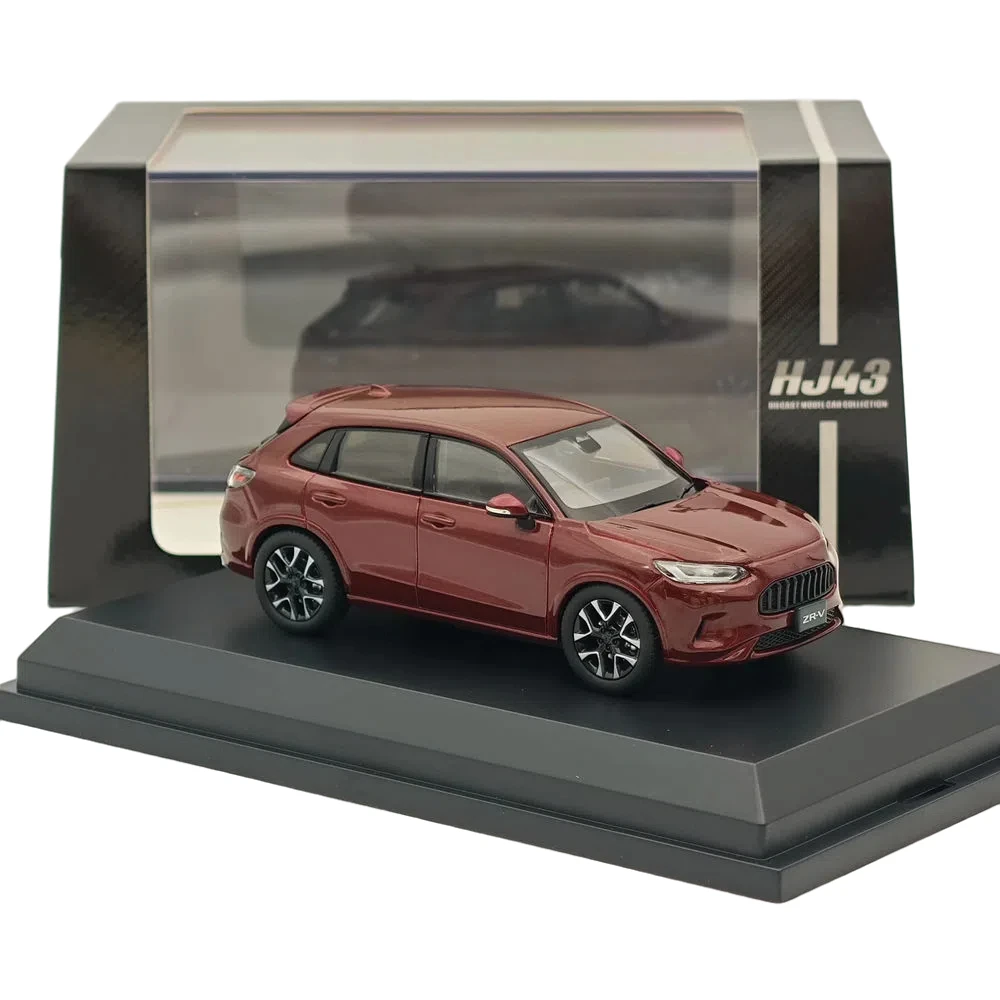 

HEV Premium Crystal Garnet Metallic Red Diecast Model Car Miniature HJ431005RM Collectible Vehicle in Limited Edition