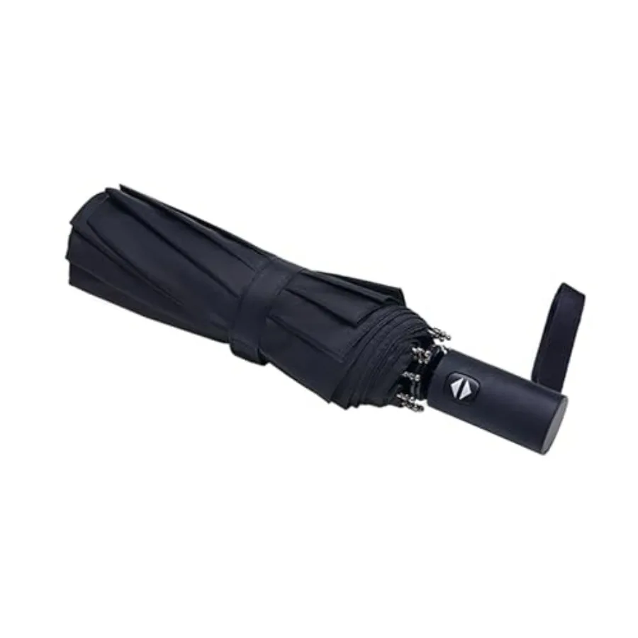

NPCQUN Travel Essentials Umbrella Windproof Compact Collapsible Light, Automatic, Strong and Portable, Wind Resistant Folding S