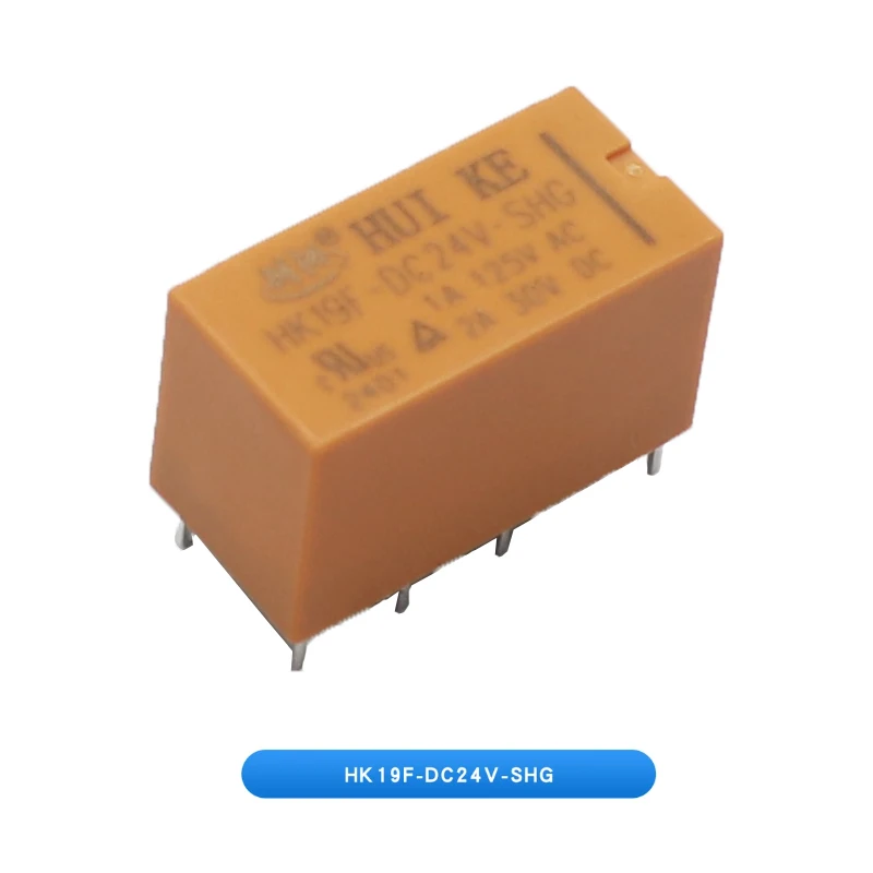 【5-1PCS】Relay HK19F-DC3V-SHG HK19F-DC5V-SHG HK19F-DC12V-SHG HK19F-DC24V-SHG HK19F-DC24V-SHG HK19F 5V 9V 12V 24V 8PIN 2A Relays