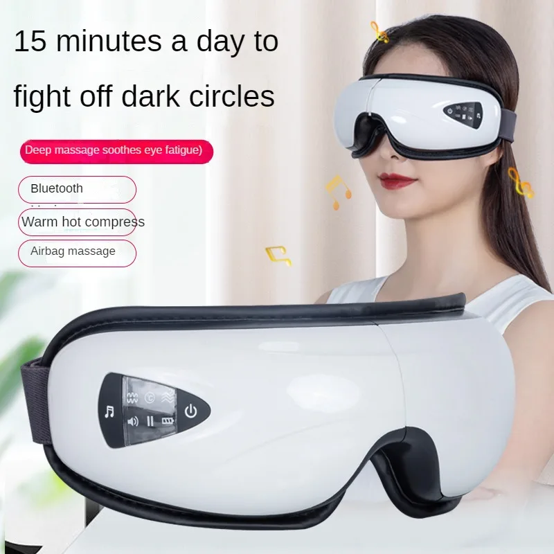 

Deep Massage Relieves Eye Fatigue Warm Compress Vibration Airbag Eye Massager