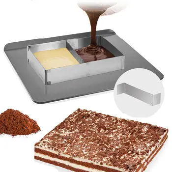 10 best sales Cake mold square - №7