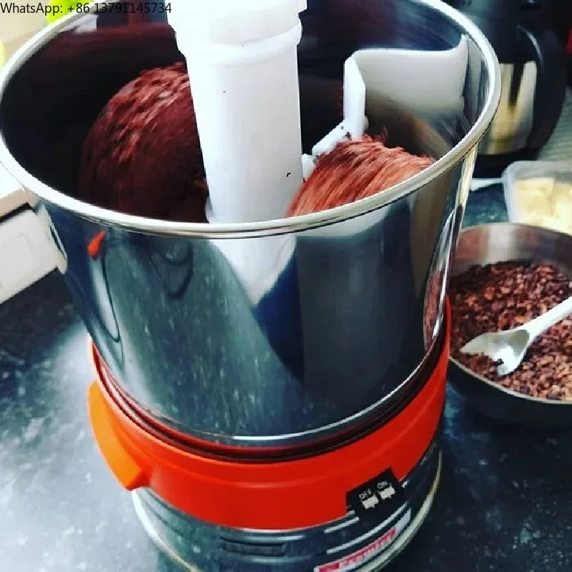 

homeuse 4L Premium chocolate melanger Coco bean to bar Conch cacao bean grinder