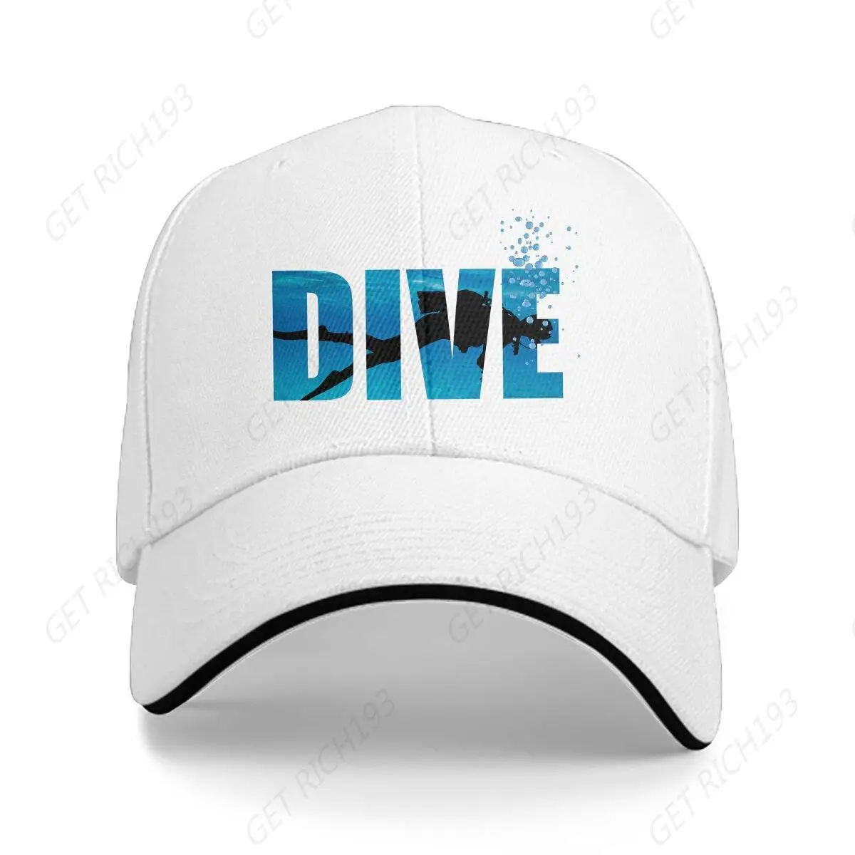 

Sea Beach Dive Baseball Cap Men Hats Women Visor Protection Snapback Diving Dive Scuba Caps