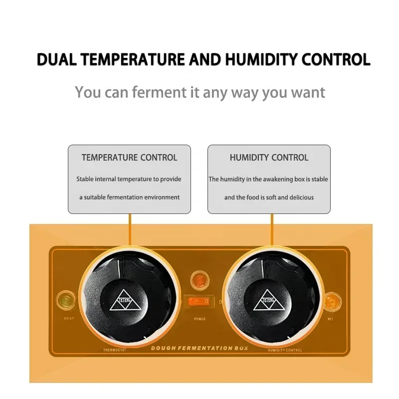 16 Trays Dough Proofer Bakery Machines Bread Fermentation Room with High-capacity Stainless Steel Body Electric Bread Proofer