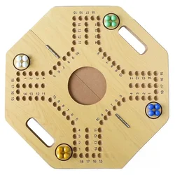 Classic Foldable wooden Board Jackaro Game Strategy Competitive Jacaro game four people Jackaroo Game Set with Cards