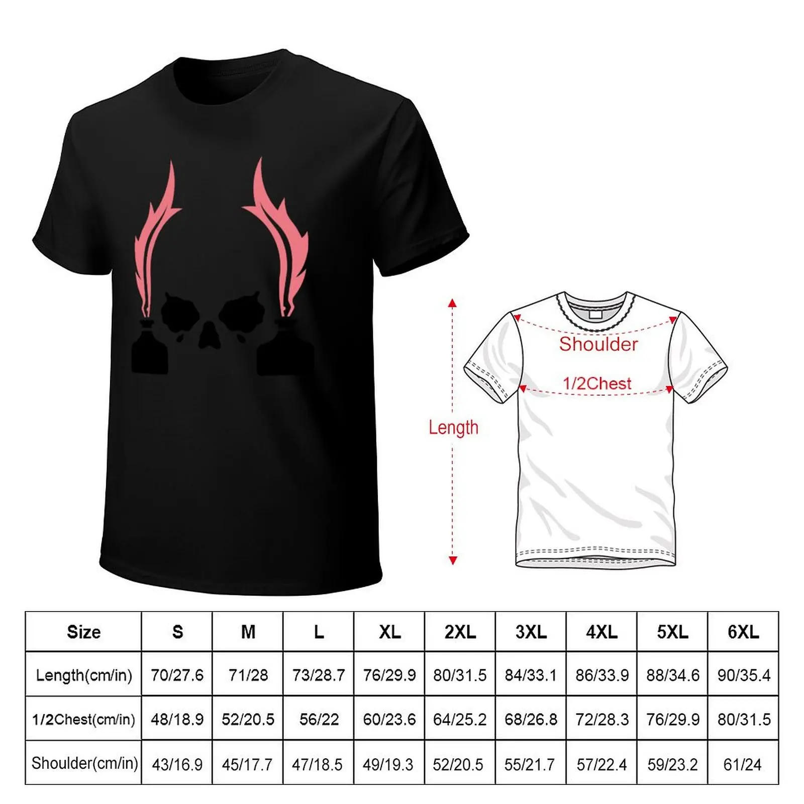 Dangerous Dames Logo Only (giant ver.) - pink and black T-Shirt funny t shirts cotton T-Shirt
