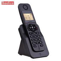 Bisofice Expandable Cordless Phone Telephone with LCD Display Caller ID 50 Phone Book Memories Hands-free for Office Home Family