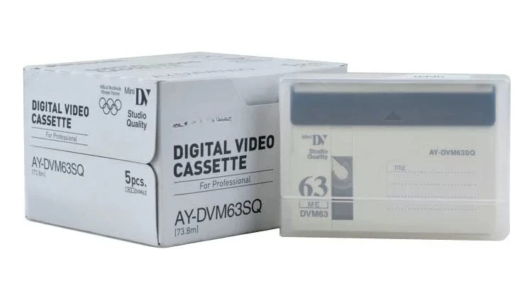 

5 reels for panasonic sq dv with dv63sq video tape dvm63sq camcorder metal tape