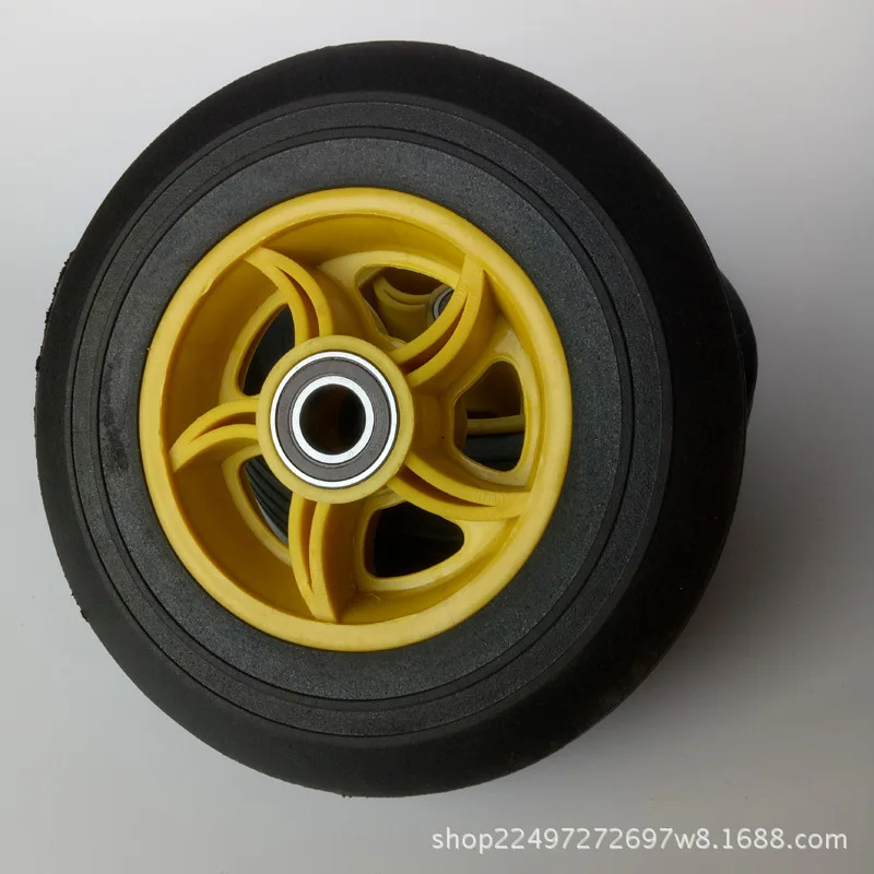 1 Pc 10 Inch 350-4 Wind Fire Rubber Powder Solid Wheel Flat Top Cart Tiger Tool Car Manufacturer