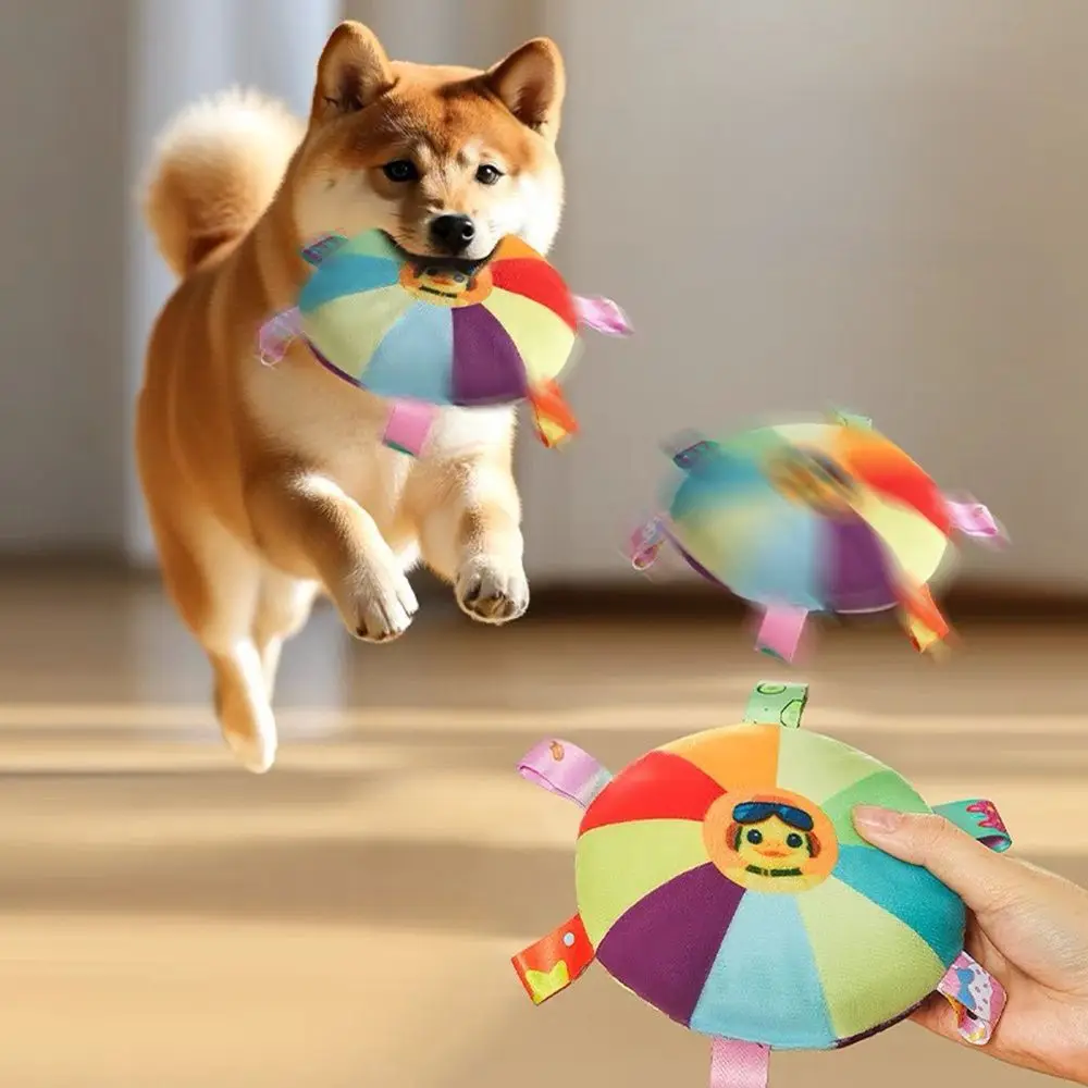 Interactive Ball Toys With Grab Tabs Dog Bite Chew Balls Pets Accessories Puppy Outdoor Training Soccer Pet Supplies view 2