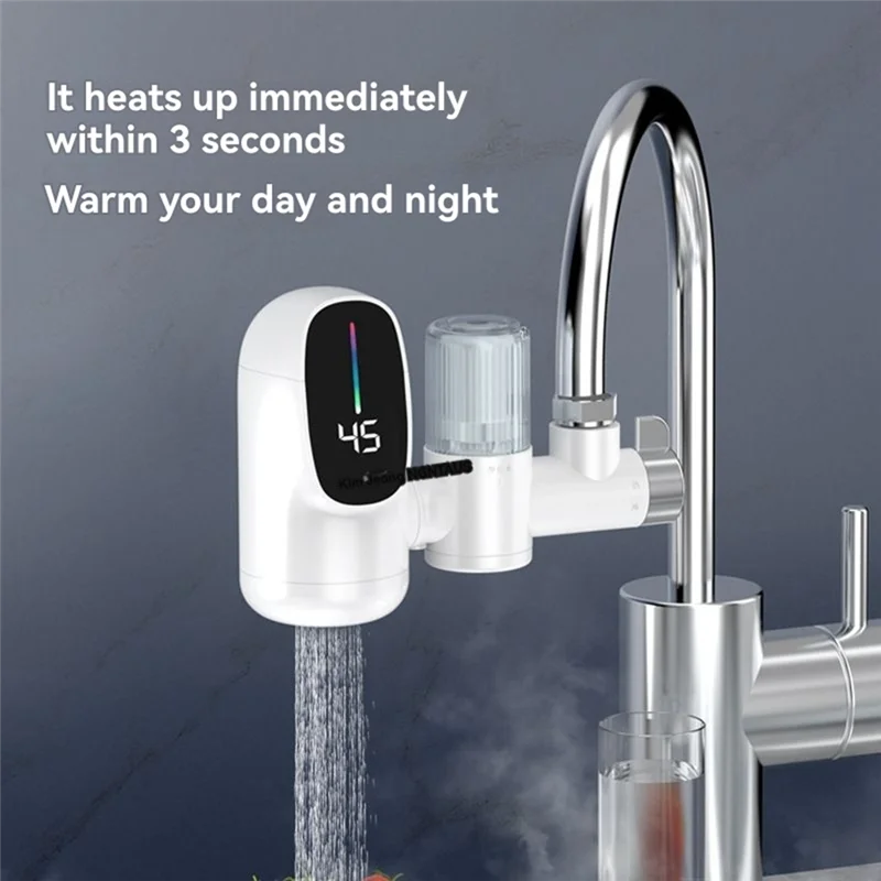 BISM تسخين سريع مياه الحنفية صنبور المطبخ الكهربائية التدفئة الفورية صنبور الماء الساخن Tankless سخان مياه 3300 واط الاتحاد الأوروبي التوصيل