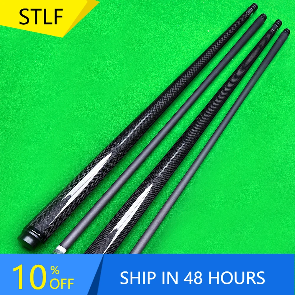 

STLFHigh Quality Custom Carbon Shaft Billiard Pool Cue Stick Brand Substitute 10~13mm Customized Tip Snooker & Billiard Cues