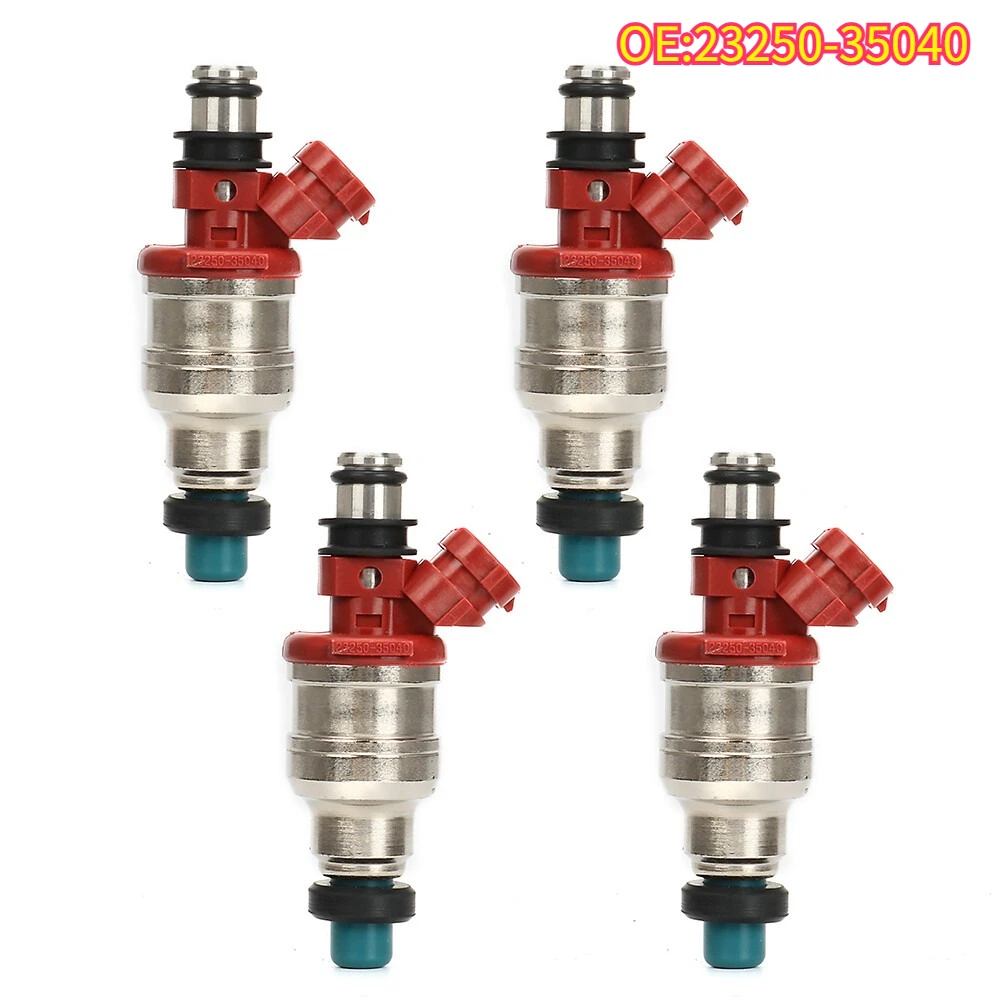 

High quality New For 1/4Pcs 23250-35040 Fuel Injectors 23250-35040 89-95 For Toyota 4Runner Pickup T100 22RE 2.4L