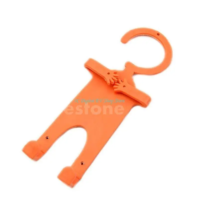 

E74D Unique Flexible Silicon Cell Phone Holder Car Mobile Hanger Mount for Smartphone